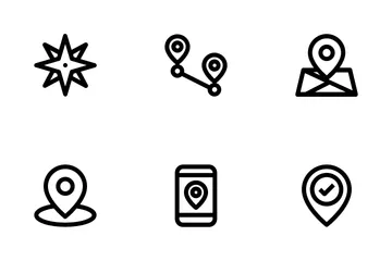 Navigation And GPS Icon Pack