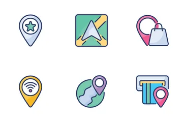 Navigation, And GPS Icon Pack