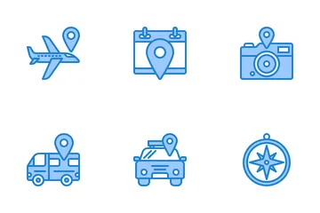 Navigation And Location Icon Pack