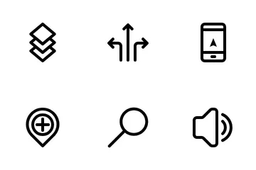 Navigation And Location Icon Pack