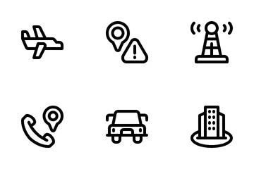 Navigation And Map Icon Pack