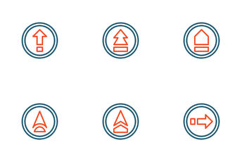 Navigation Arrows Icon Pack