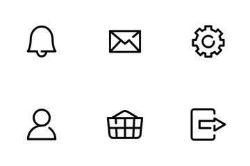 Navigation For Apps And Web Icon Pack