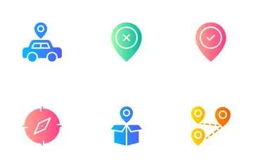 Navigation & Maps Icon Pack