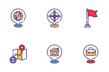 Navigation & Maps Icon Pack