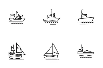 Navios Pacote de Ícones