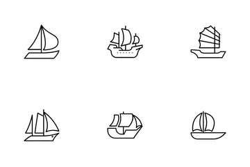 Bateau Pack d'Icônes