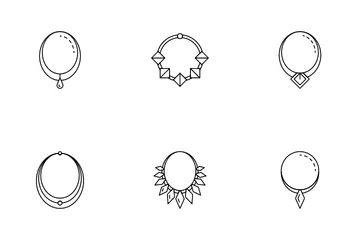 Necklace Jewelry Icon Pack
