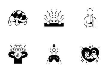 Negative Personalities Icon Pack