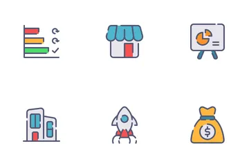 Negocio Paquete de Iconos