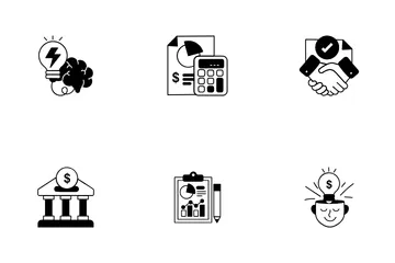 Negocio Paquete de Iconos