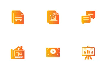 Negocio de la construcción Icon Pack