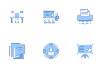 Negocio moderno Paquete de Iconos