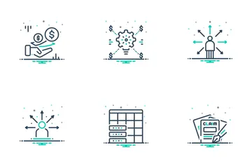 Negocio moderno Paquete de Iconos