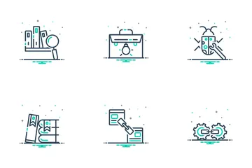 Negocio moderno Paquete de Iconos