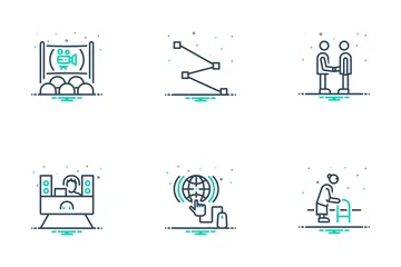 Negocio moderno Paquete de Iconos