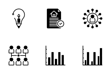 Negocio moderno Paquete de Iconos