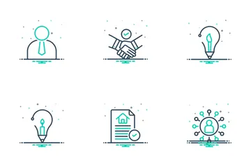 Negocio moderno Paquete de Iconos