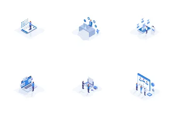 Negócio online Icon Pack