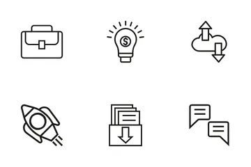 Negocio Paquete de Iconos