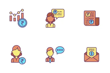 Negócios e Administração Icon Pack