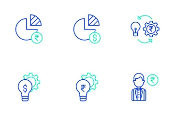 Negócios e Administração Icon Pack