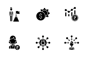 Negócios e Administração Icon Pack
