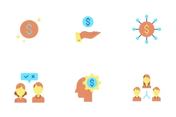Negócios e Administração Icon Pack