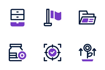 Negócios e Empreendedorismo Pacote de Ícones