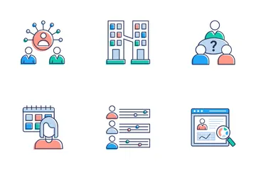 Negócios e empregos Pacote de Ícones