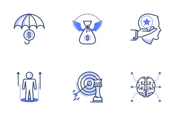 Negócios e Finanças Icon Pack