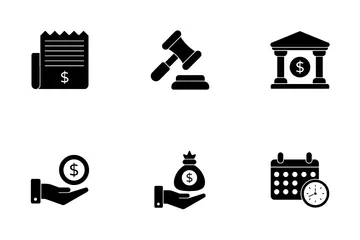 Negócios e Finanças Icon Pack