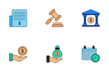 Negócios e Finanças Icon Pack