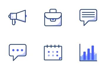 Negócios e Finanças Icon Pack