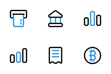 Negócios e Finanças Pacote de Ícones