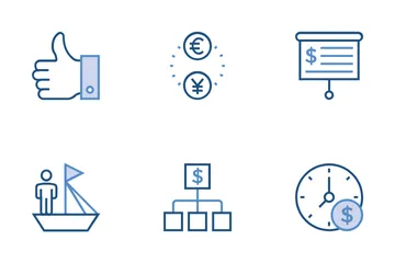 Negócios e Finanças Pacote de Ícones