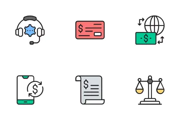 Negócios e Finanças Icon Pack