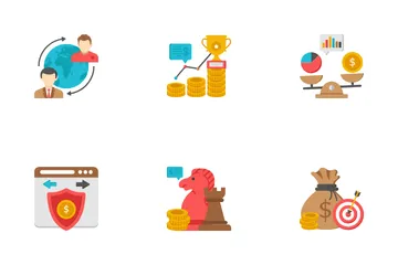 Negócios e finanças Icon Pack