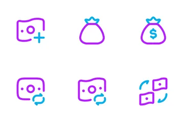 Negócios e Finanças Icon Pack