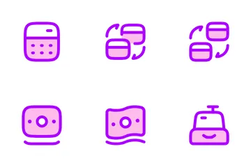 Negócios e Finanças Icon Pack