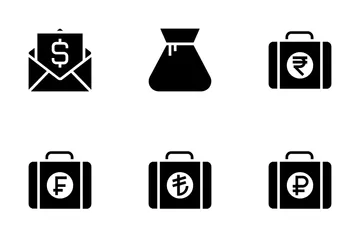 Negócios e Finanças Vol 3 Icon Pack