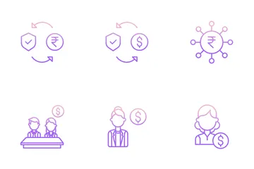 Negócios e Gestão Vol 2 Icon Pack