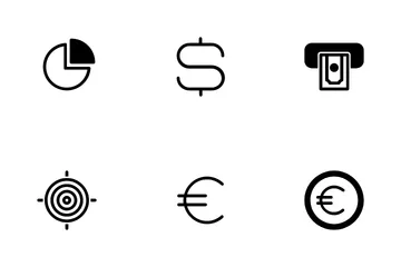 Finança de negócios Icon Pack