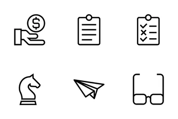 Negocios y Finanzas Icon Pack