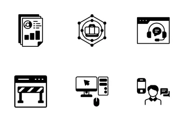 Tecnologia Empresarial Pacote de Ícones