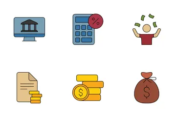 Negocios y crecimiento Paquete de Iconos
