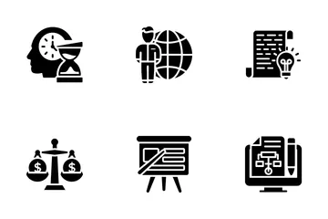 Negocios y Finanzas Icon Pack