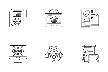Negocios y Finanzas Paquete de Iconos