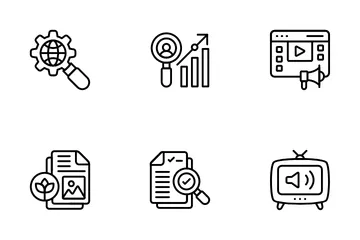 Negocios y Finanzas Icon Pack