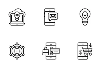 Negocios y Finanzas Paquete de Iconos